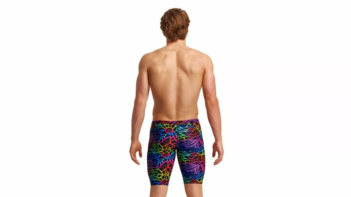 Rainbow Web Mens Funky Trunks Jammer - Image 2