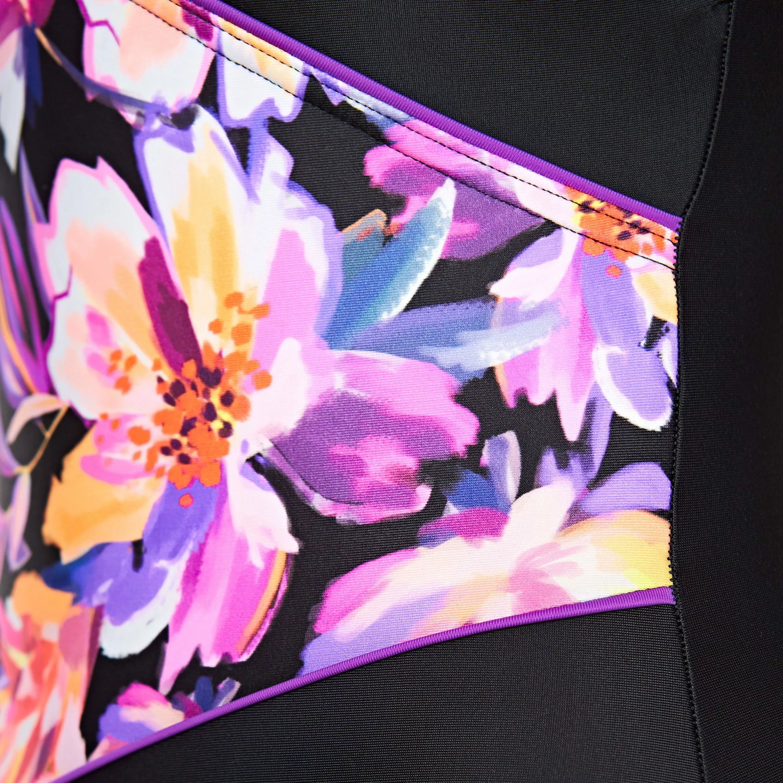 Zoggs Ladies Bloomsbury Wrap Front One Piece - Image 5