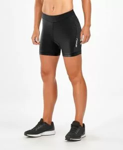 2XU Womens Active Tri 7 Inch Short- Black