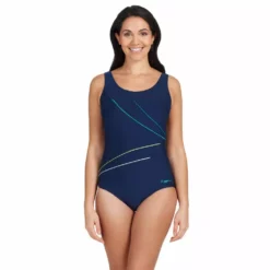 Zoggs Macmasters Scoopback Navy/Petrol