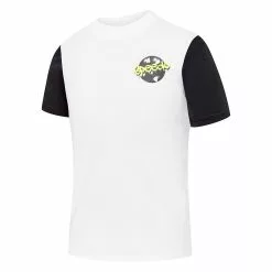 Speedo Boys White Icon Logo Short Sleeve Rashie