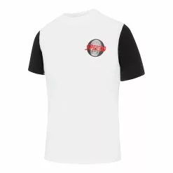 Speedo Boys White Mesmerize Icon Logo Short Sleeve Rashie