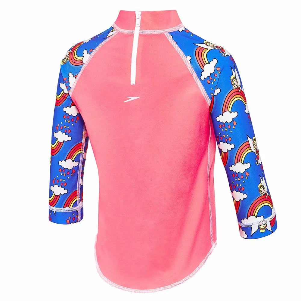 Speedo Toddler Girls Day Fairy Logo Long Sleeve Sun Top