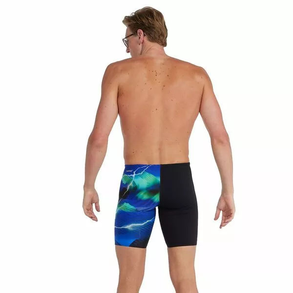Mens Lightning Digital V-Cut Speedo Jammer - Image 2