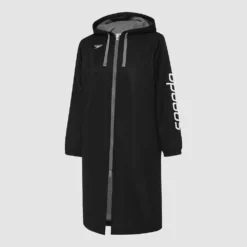 Speedo Unisex Logo Deck Coat Black