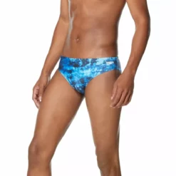 Speedo Mens Washed Tie Dye Allover 7cm Brief