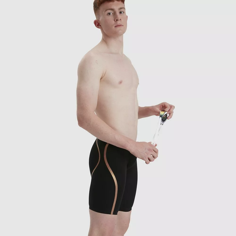 Speedo LZR Intent Jammer Black/Gold - Image 7