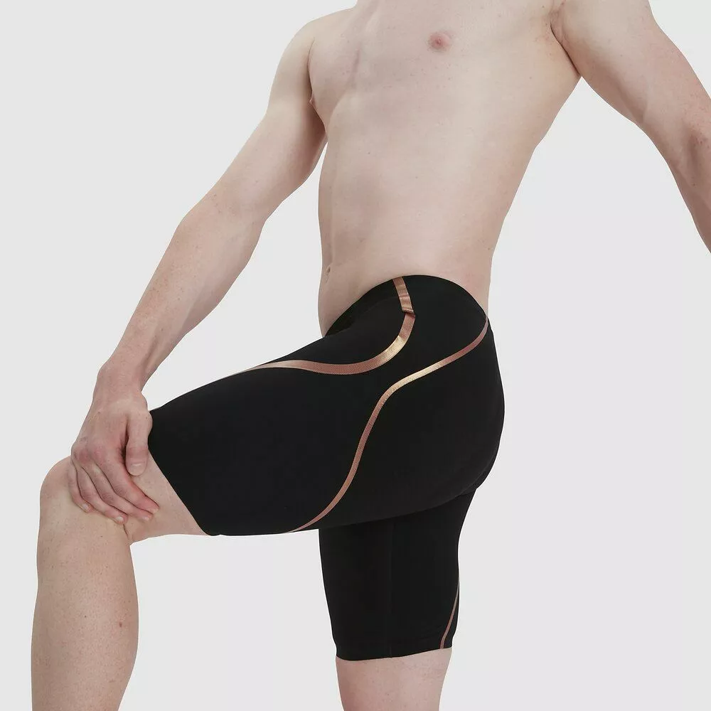 Speedo LZR Intent Jammer Black/Gold - Image 2