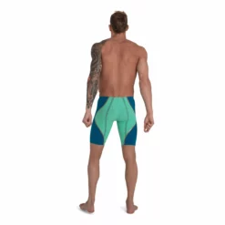 Speedo Mens LZR Pure Intent Green High Waisted Jammer