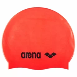 Arena Silicone Cap Fluro Red