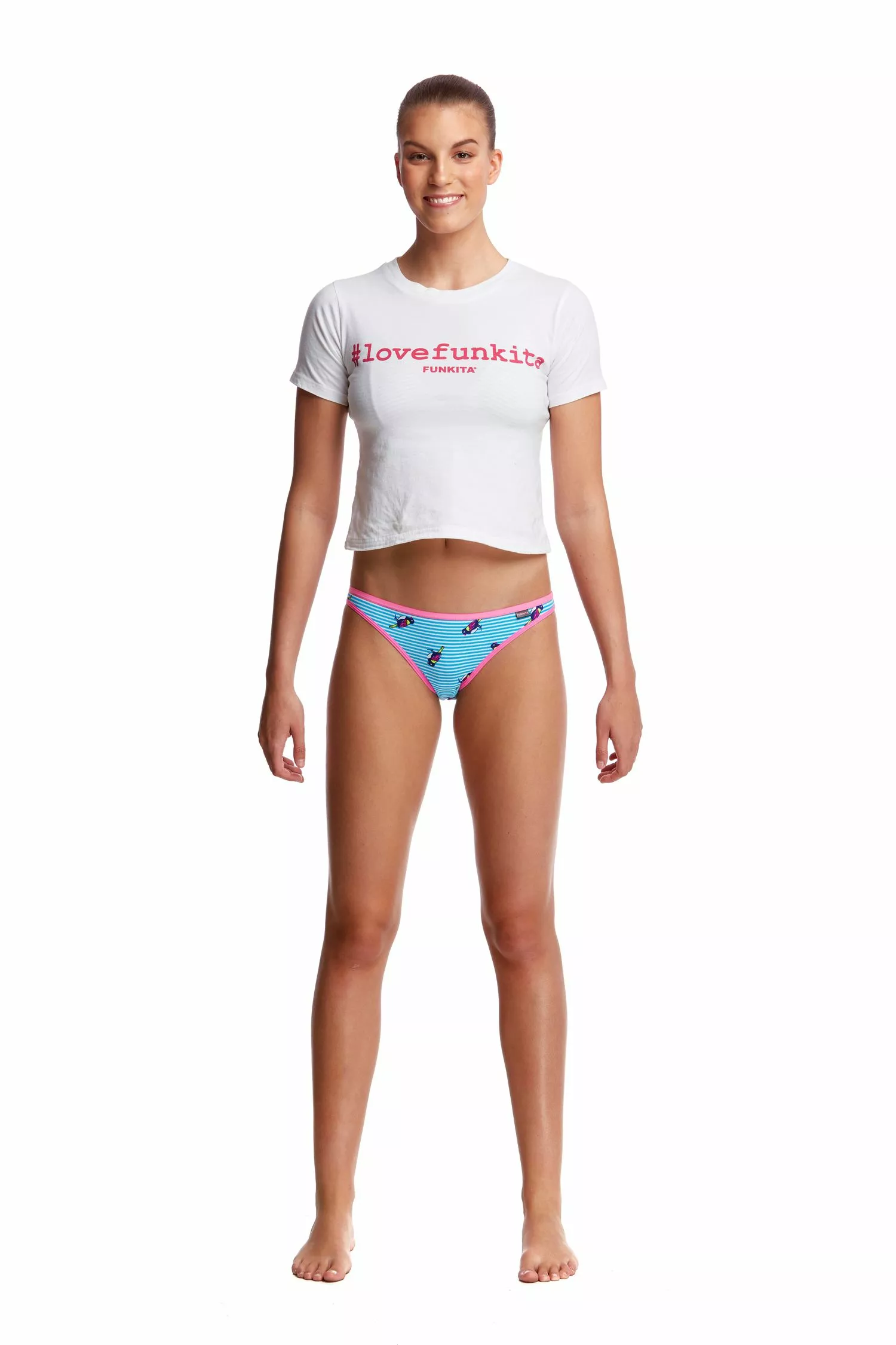 Funkita Underwear Ladies Tweety Tweet Mid-Rise Mini Brief - Image 2