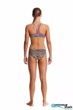 Funkita Girls Racerback Two Piece Dripping