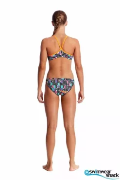 Funkita Girls Racerback Two Piece Secret Code