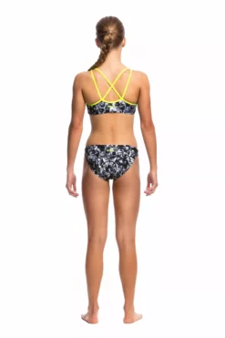 Funkita Midnight Assassin Girls Criss Cross 2 Pce