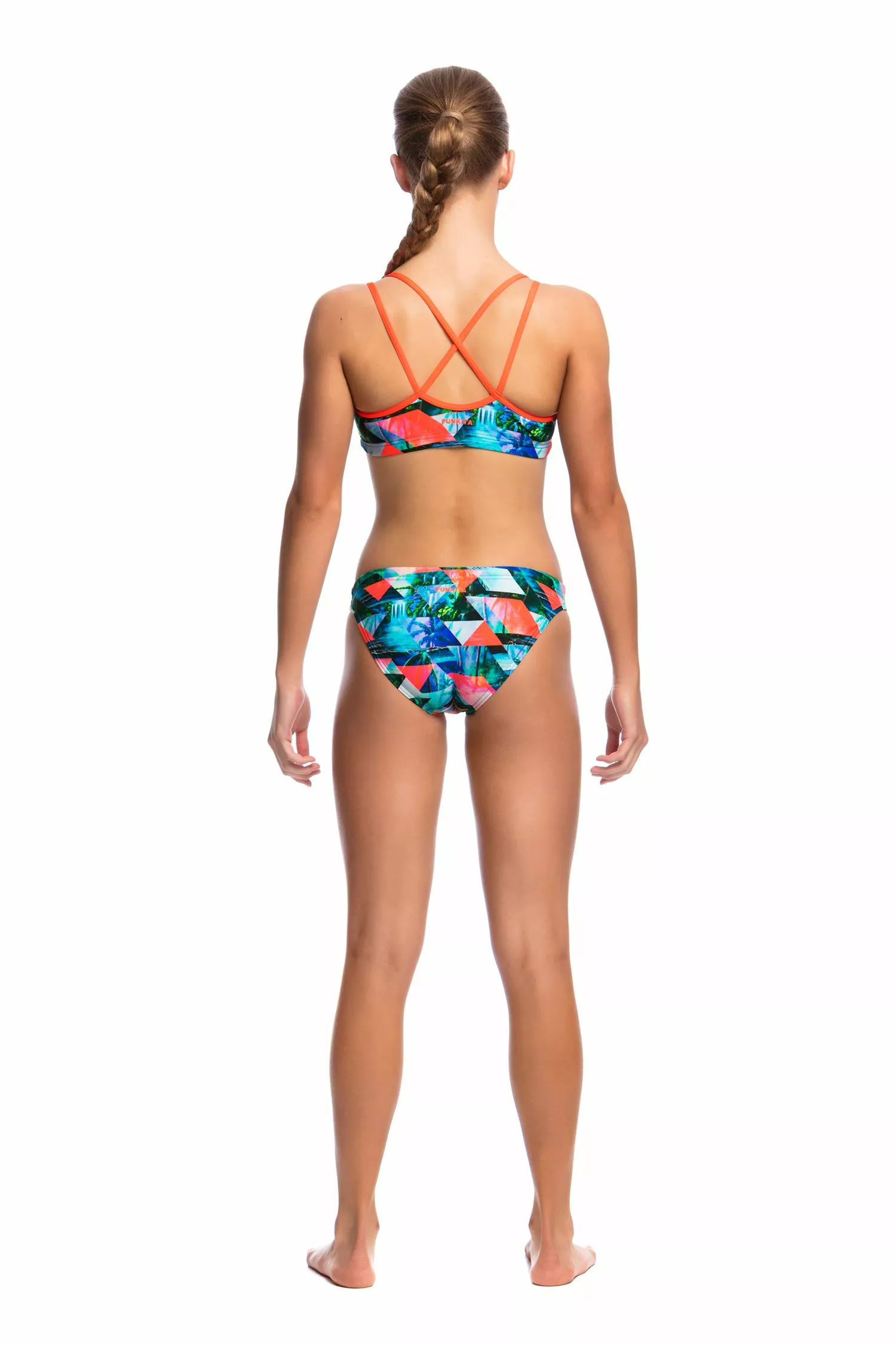 Funkita Split Scene Girls Criss Cross 2 Pce