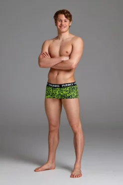 Funky Trunks Coral Gold Mens Underwear Trunks