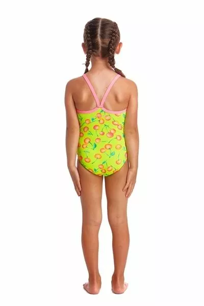 Funkita Toddler Girls Cherry Top Printed One Piece