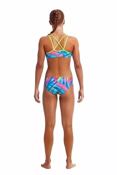 Funkita Girls Frickin Laser Criss Cross Two Piece