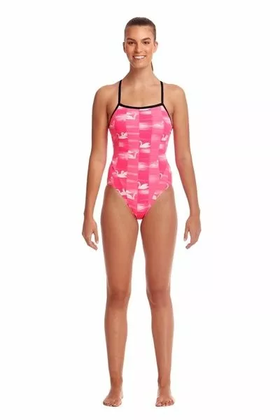 Funkita Ladies Swan Lake Single Strap One Piece - Image 2