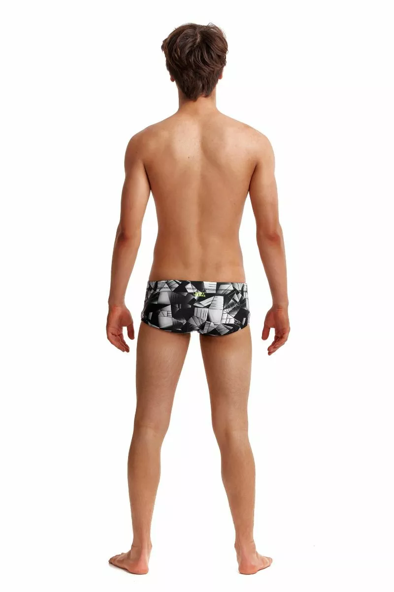 Black Tint Funky Trunks Boys Classic Trunks - Image 2