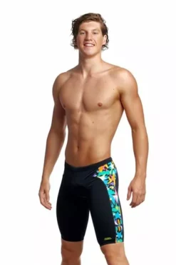 Funky Trunks Mens Paper Cut Training Jammers