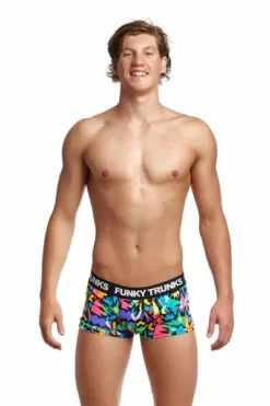 Funky Trunks Mens Paper Cut Underwear Trunks