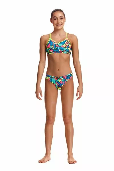 Funkita Girls Gettin Jiggy Racerback Two Piece