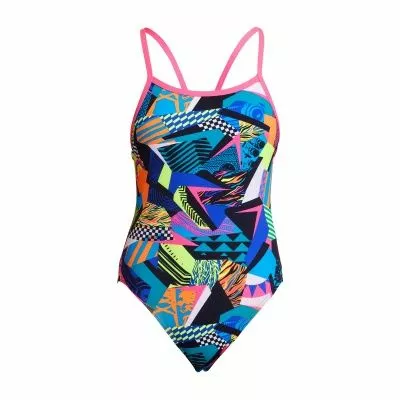 Funkita Bel Air Beats Girls Single Strap One Piece - Image 2