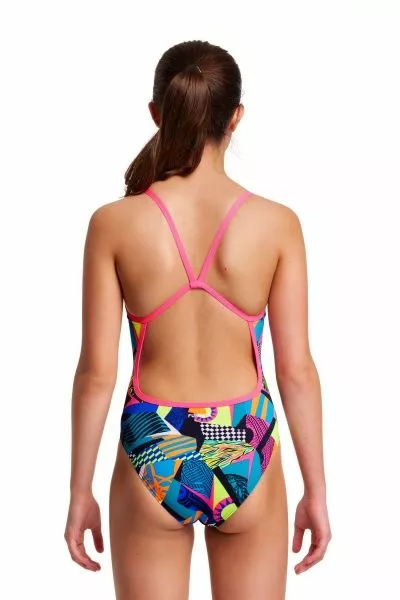 Funkita Bel Air Beats Girls Single Strap One Piece - Image 3