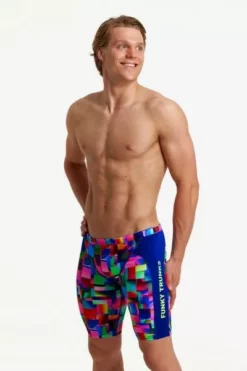Funky Trunks Patch Panels Mens Training Jammers