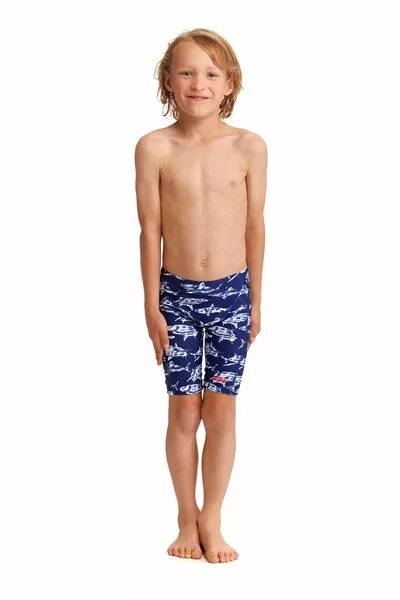 Funky Trunks Toddler Boys Miniman Jammers Rompa Chompa - Image 4