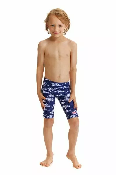 Funky Trunks Toddler Boys Miniman Jammers Rompa Chompa - Image 2