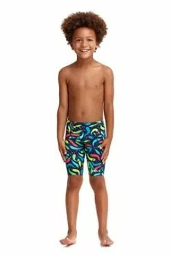 Funky Trunks Toddler Boy's Eco Miniman Jammers Chilli Boss