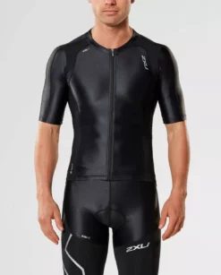2XU Mens Compression Sleeved Tri Top