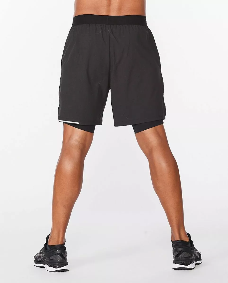 2XU Aero 2in1 Mens 7 Inch Shorts - Image 3