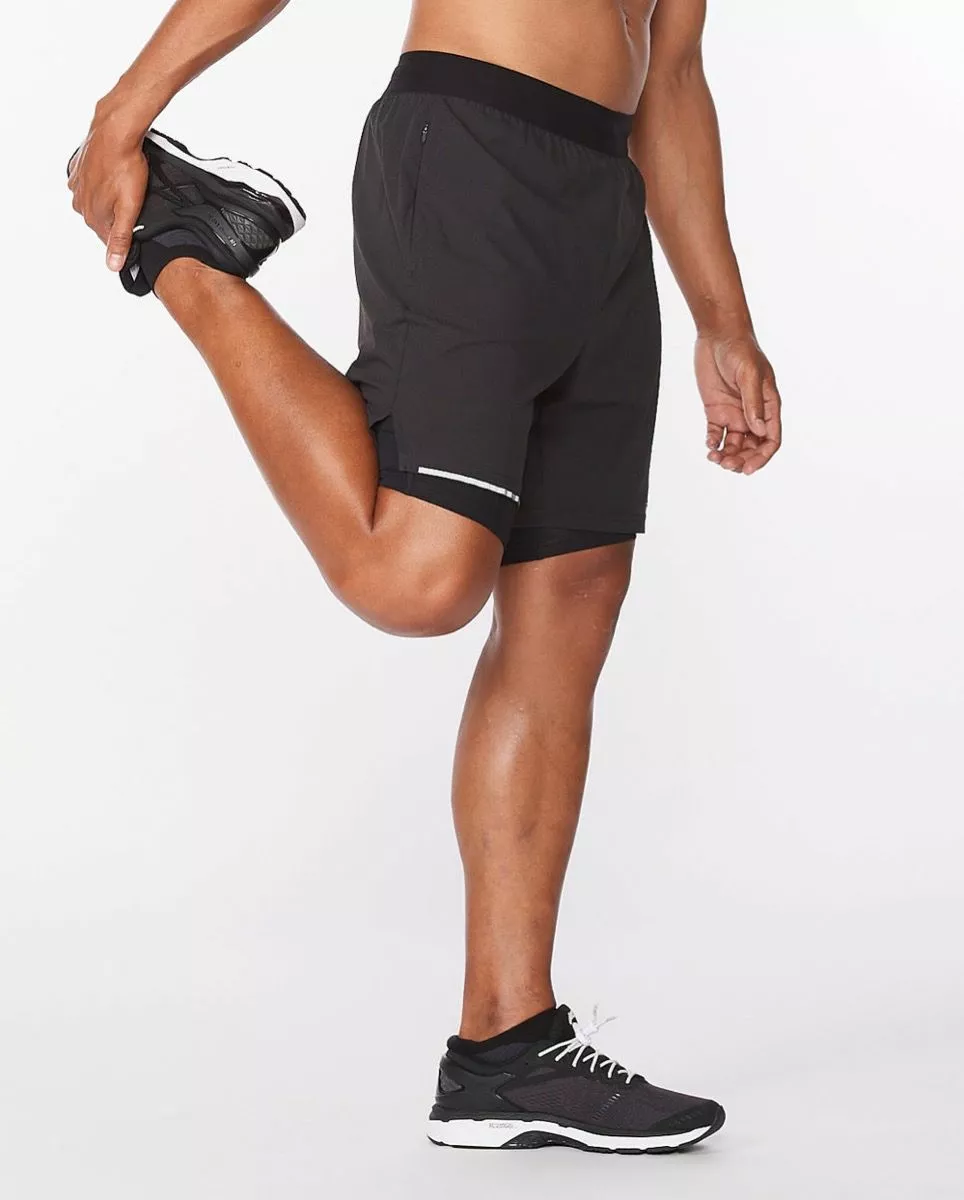 2XU Aero 2in1 Mens 7 Inch Shorts - Image 4