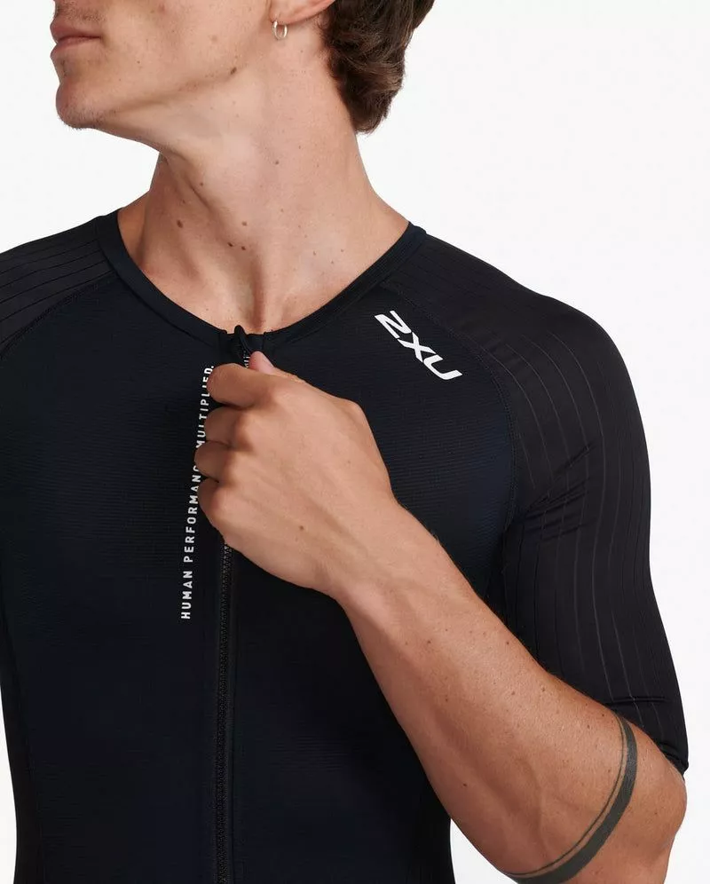 2XU Mens Aero Sleeved Trisuit - Image 2
