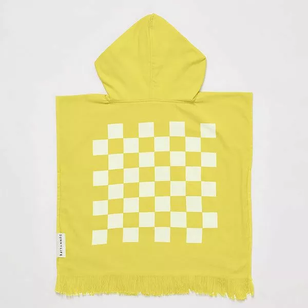 Sunnylife Beach Games Hooded Towel - Checkerboard - Image 2