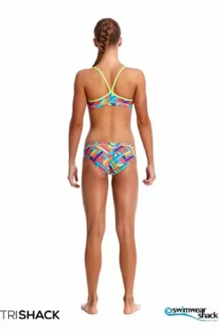 Funkita Girls Panel Pop Racerback Two Piece