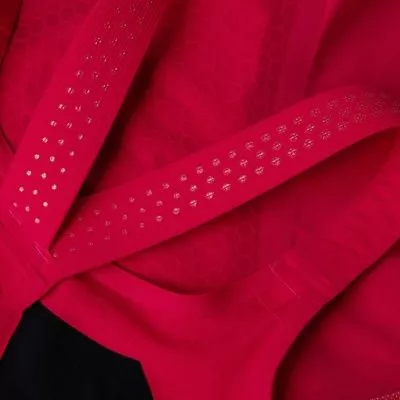 Speedo LZR Intent Openback Kneeskin Red/Gold - Image 2