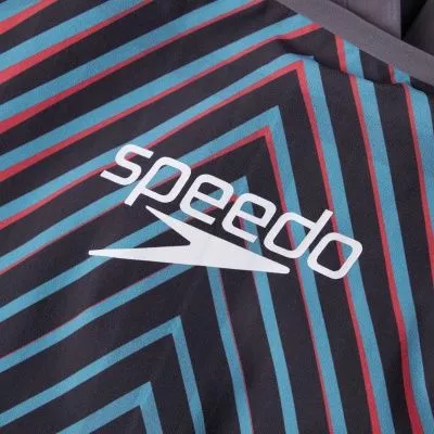 Speedo LZR Valor Closedback Kneeskin Charcoal/Teal/Red - Image 6