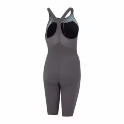 Speedo LZR Valor Closedback Kneeskin Charcoal/Teal/Red