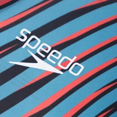 Speedo LZR Valor High Waisted Jammer Charcoal/Teal/Red - Image 6