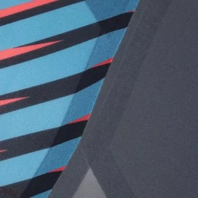 Speedo LZR Valor High Waisted Jammer Charcoal/Teal/Red - Image 5