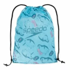Speedo Printed Mesh Bag Blue Pink
