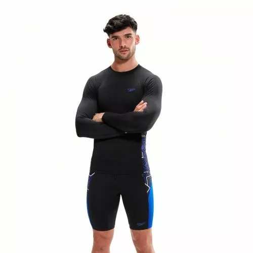 Speedo Mens ECO END+ Splice Rash Top