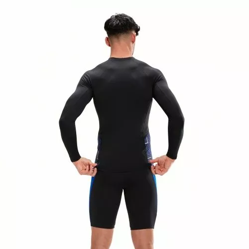 Speedo Mens ECO END+ Splice Rash Top - Image 3