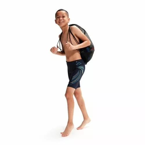 Boys Plastisol Placement Speedo Jammer - Image 4