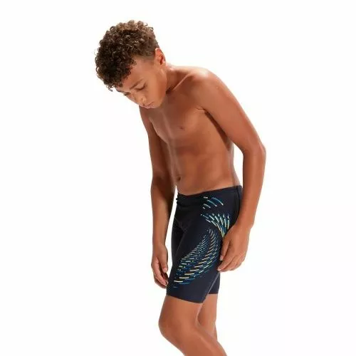 Boys Plastisol Placement Speedo Jammer - Image 2