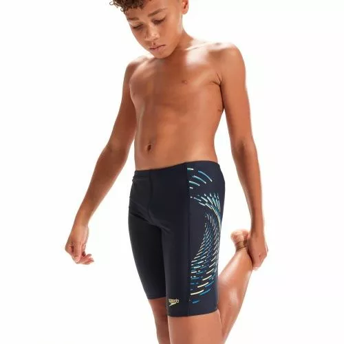 Boys Plastisol Placement Speedo Jammer - Image 5